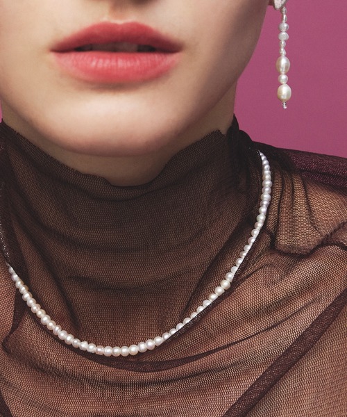 les bonbon（ルボンボン） ネックレス 「les bon bon」steady pearl