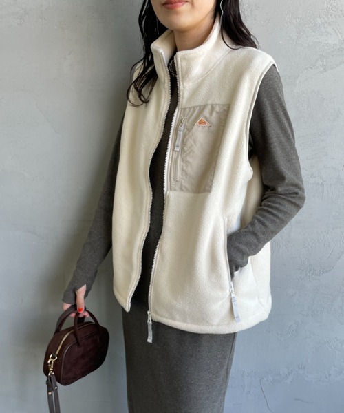 KELTY（ケルティ） ベスト ジレ 別注 フリース スタンドネック ベスト