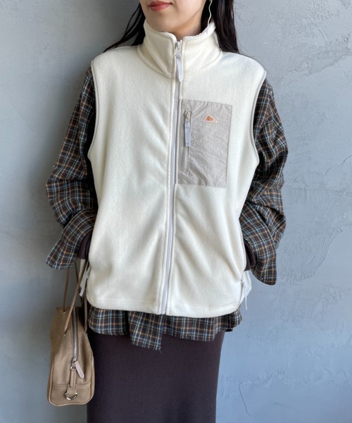 KELTY（ケルティ） ベスト ジレ 別注 フリース スタンドネック ベスト