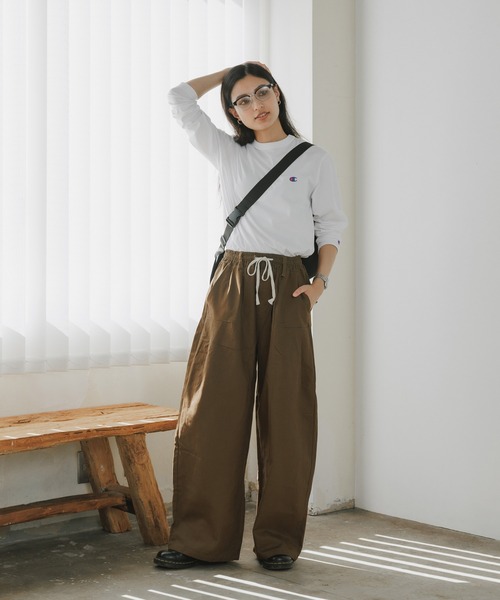 Champion（チャンピオン） tシャツ LONG SLEEVE T-SHIRT ロンT メンズ