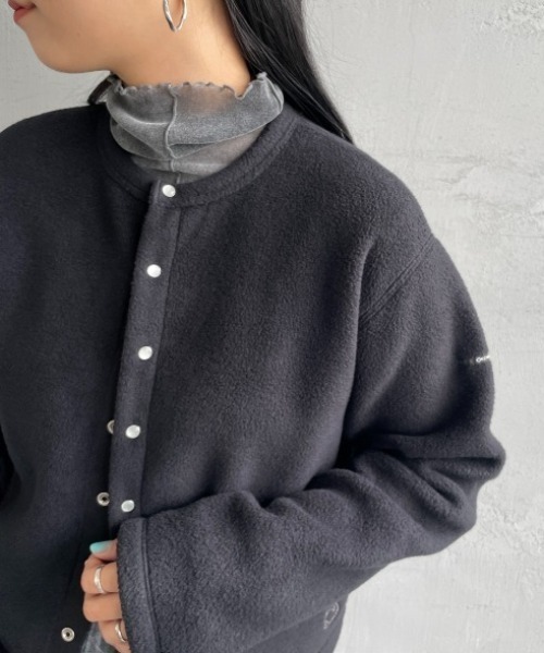 ORCIVAL フリースクルーネックカーディガン　オーシバル 楽天市場】ORCIVAL オーチバル オーシバル フリース クルー