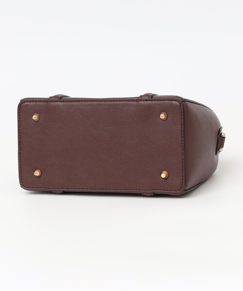 quaranciel ボストンバッグ quaranciel: 2way タッセル チャーム ミニ