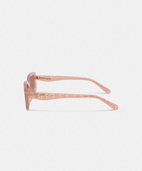 COACH（コーチ） サングラス キルテッド レクタングル サングラス