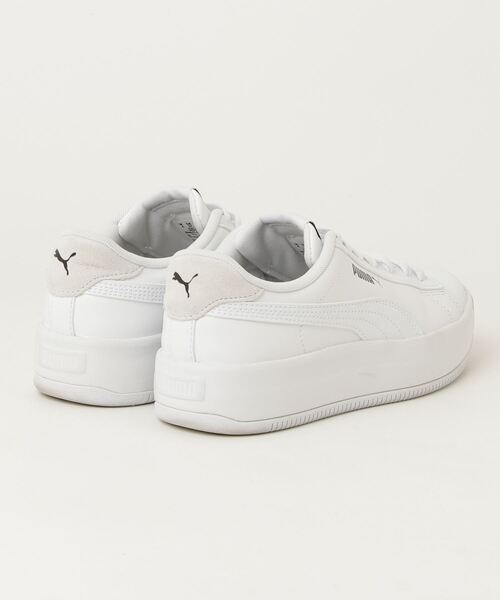 「PUMA」 ローカットスニーカー 23cm ホワイト レディース_画像2