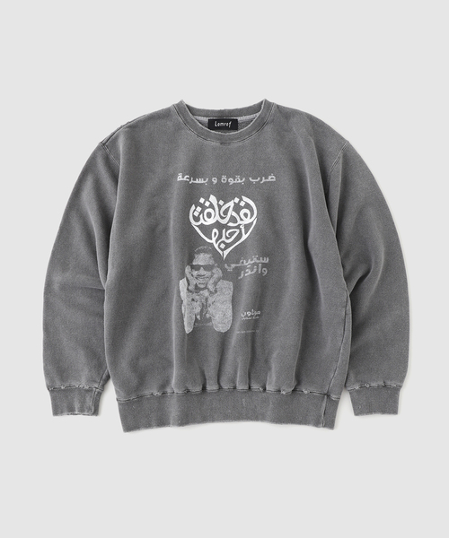 トレーナー スウェット LAMROF / ラムロフ BLIND GENIUS SWEAT メンズ