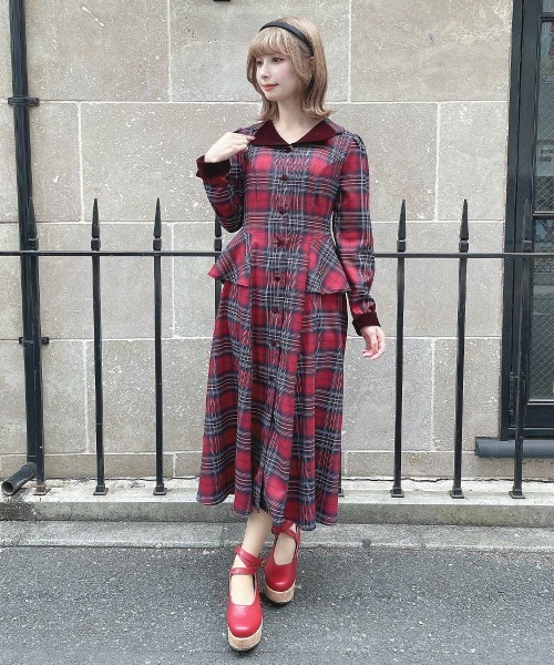 an another angelus（アンアナザーアンジェラス） ワンピース 別珍