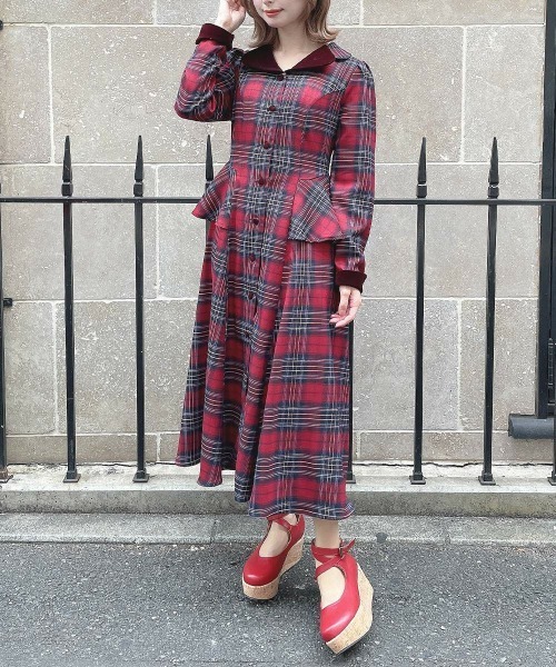 an another angelus（アンアナザーアンジェラス） ワンピース 別珍