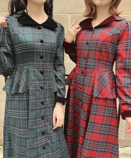 an another angelus（アンアナザーアンジェラス） ワンピース 別珍