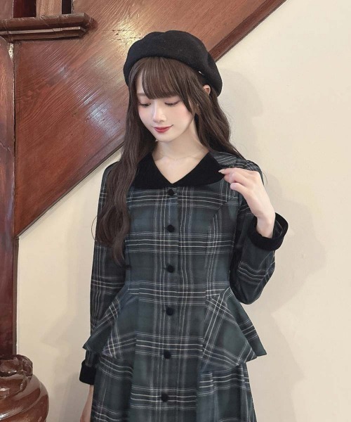 an another angelus（アンアナザーアンジェラス） ワンピース 別珍