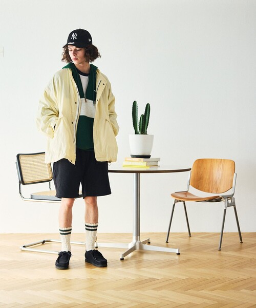 「HINSON」 ブルゾン LARGE オリーブ メンズ_画像9