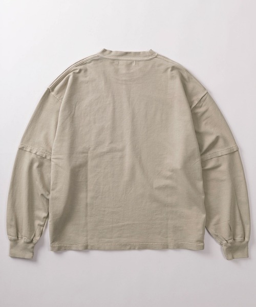 tシャツ 「84」クロス／ワッペン アップリケ刺繍 ピグメント加工