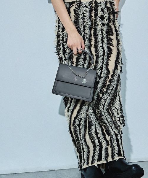 鍵つきハンドバッグ ジェーンマープル D.KELLY（ディーケリー） ハンドバッグ チェーンモチーフ2way