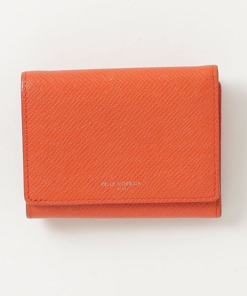 PELLE MORBIDA（ペッレ モルビダ） カードケース FREE オレンジ メンズ