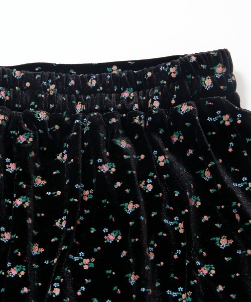 ロング スカート 花柄ベロア ロングナロースカート : ZOZOTOWN Yahoo