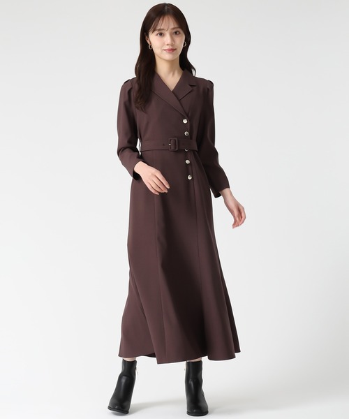 AD2015 コムデギャルソン 丸襟立体フリルロングジャケットドレスコート AD2015 コムコム コムデギャルソン 丸襟ジャケット COMME des GARCONS