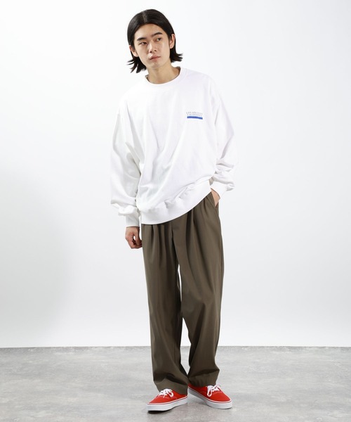BAYFLOW（ベイフロー） tシャツ SUNSETバックプリントプルオーバー 