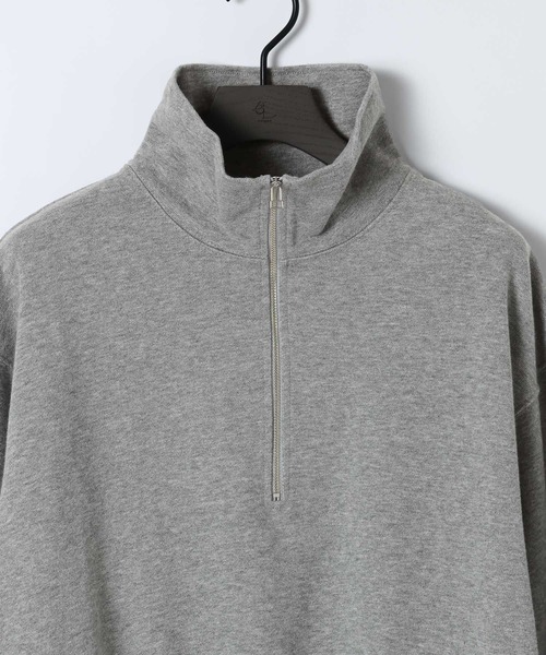 トレーナー スウェット 「eL」Half Zip Sweat Pullover/581448