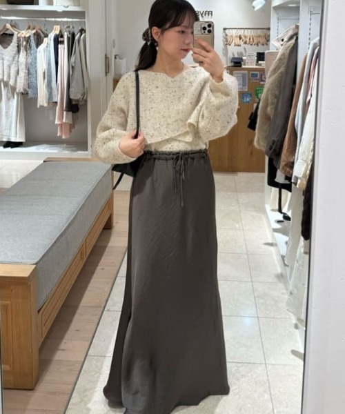 mystic（ミスティック） ニット セーター 「今すぐお届け可能前後2WAY