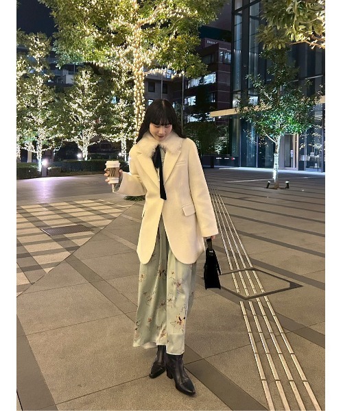 ♡あずき♡LILY BROWN シャギーオーバージャケット ♡あずき♡LILY BROWN シャギーオーバージャケット ♡あずき♡LILY