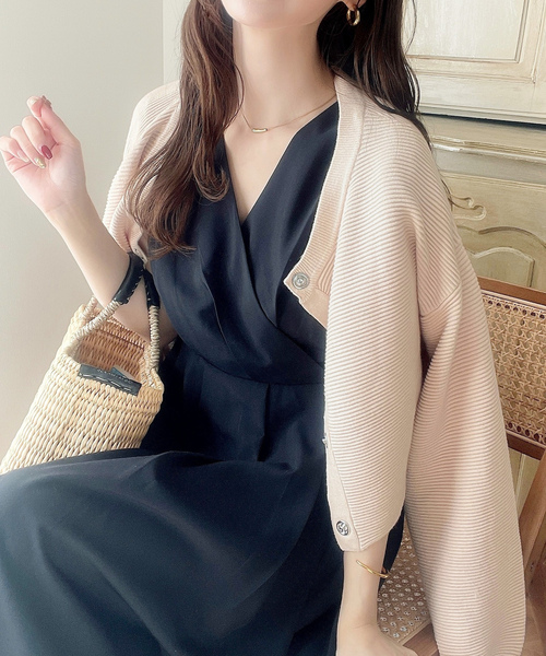 「classicalelf」 半袖ワンピース MEDIUM ライトベージュ レディース_画像3