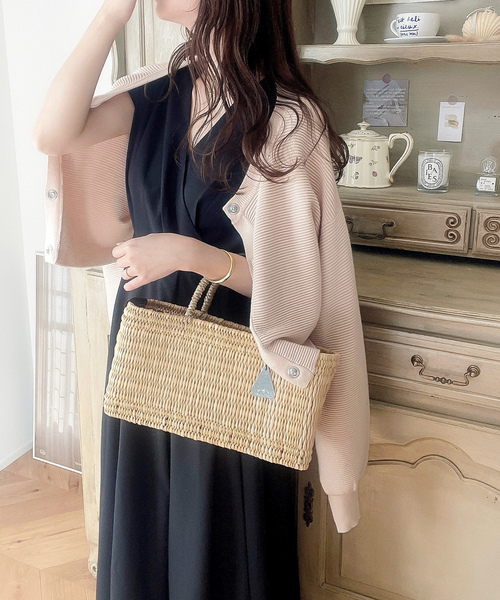 「classicalelf」 半袖ワンピース MEDIUM ライトベージュ レディース_画像5