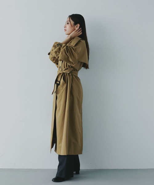 AJUGA.（アジュガ） トレンチコート コート 2WAYボリュームトレンチ