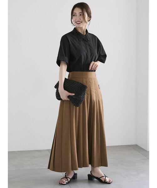 「Te chichi」 半袖シャツ F サックスブルー レディース_画像6