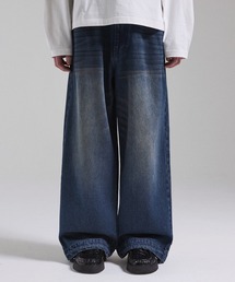 Parts Lab. ワイドパンツ ジーンズ 「Parts Lab.」Basic Wide Easy 