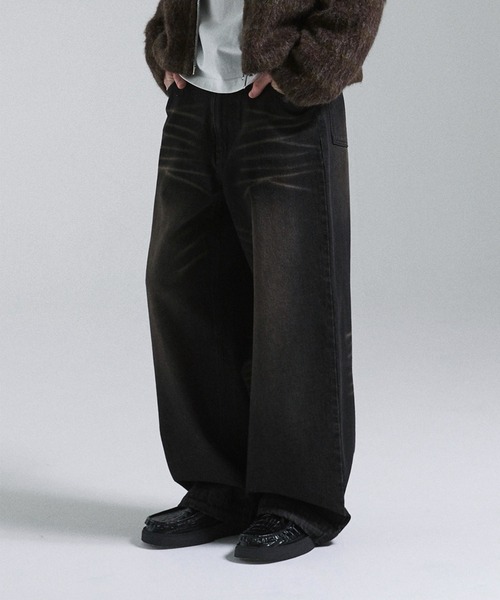 Parts Lab. ジーンズ 「Parts Lab.」Basic Wide Easy Denim Pants