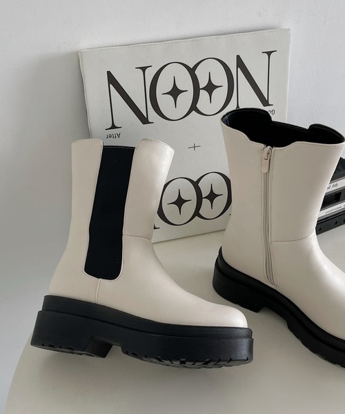 「Shoes in Closet」 ショートブーツ S ブラック レディース_画像9