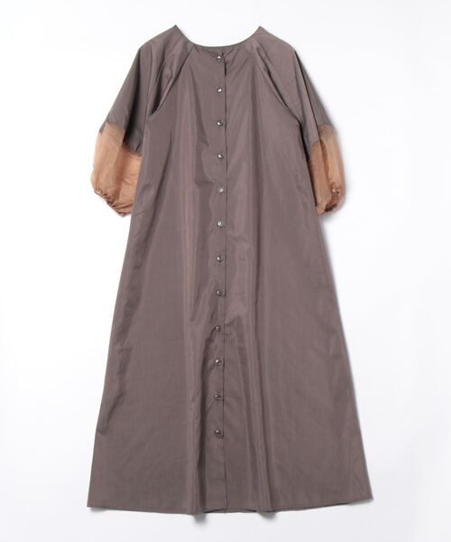 「STYLEBLOCK」 7分袖ワンピース M ブラック レディース_画像2