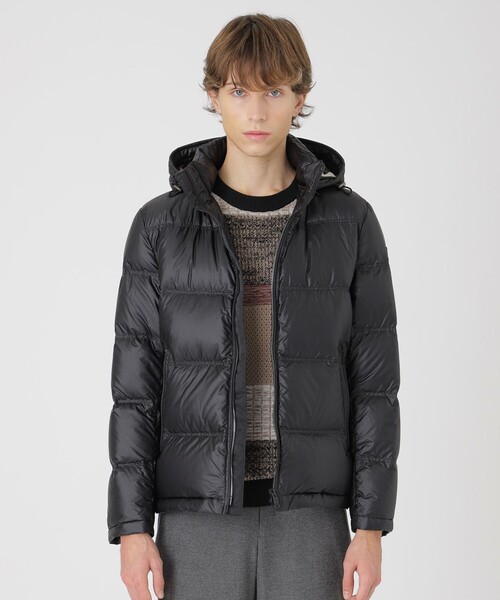 バーバリー Black Label Crestbridgeダウンジャケット XL BLACK LABEL CRESTBRIDGE（ブラックレーベル クレストブリッジ