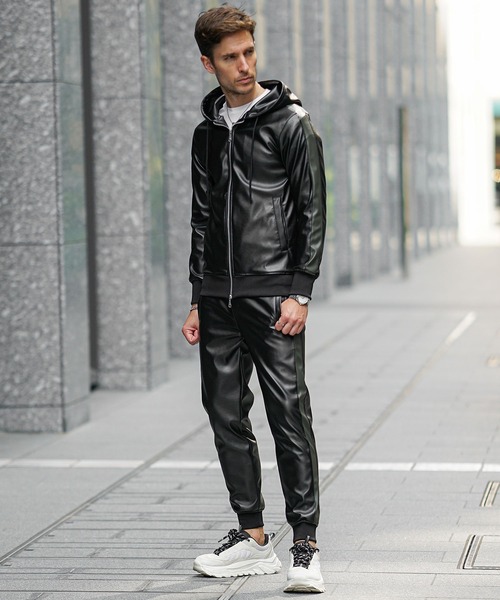 DIOR フルジップ フード付きセットアップ DIOR | DIOR AND DESCENTE フード付き パファージャケット テクニカル