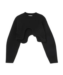UN3D.（アンスリード） ニット セーター EDGE WAVE SHORT KNIT
