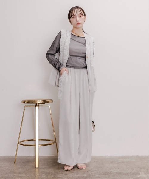 Eimee Law（エイミーロウ） セットアップ TALL ダークグレー