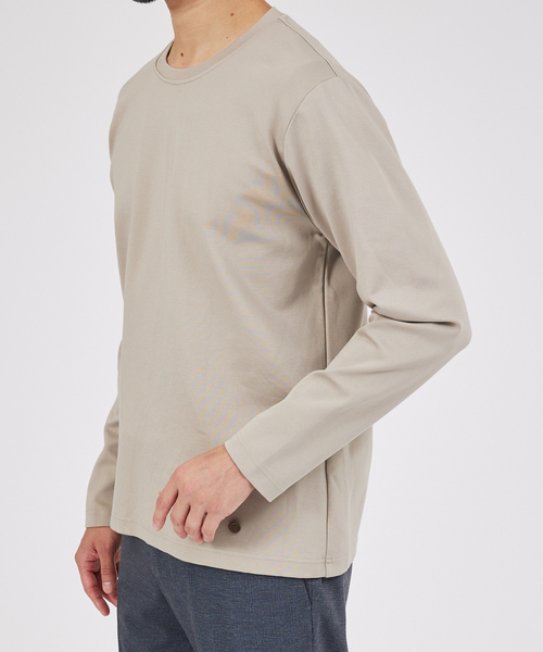 ABAHOUSE（アバハウス） tシャツ Eco Vero ストレッチポンチ ロンT