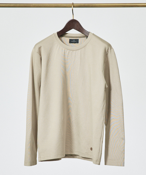 ABAHOUSE（アバハウス） tシャツ Eco Vero ストレッチポンチ ロンT