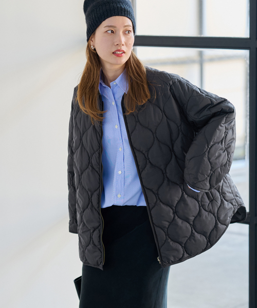 新品未使用　フレームワーク　2wayキルティングブルゾン FRAMeWORK（フレームワーク） コート アウター 「WEB限定 / 追加」2WAY