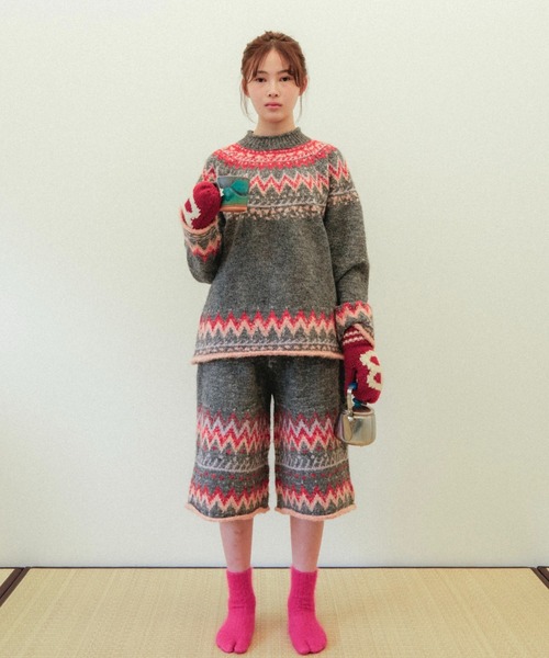 PAMM（パム） ハーフパンツ パンツ 短パン 食卓のノルディックハーフ