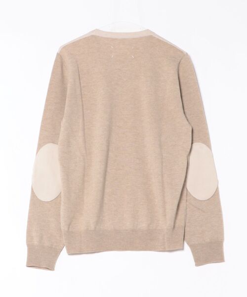 あ*ら様 マルジェラベージュ クルーネック 長袖セーター サイズ10 M Maison Margiela（メゾンマルジェラ） セーター ニット Maison