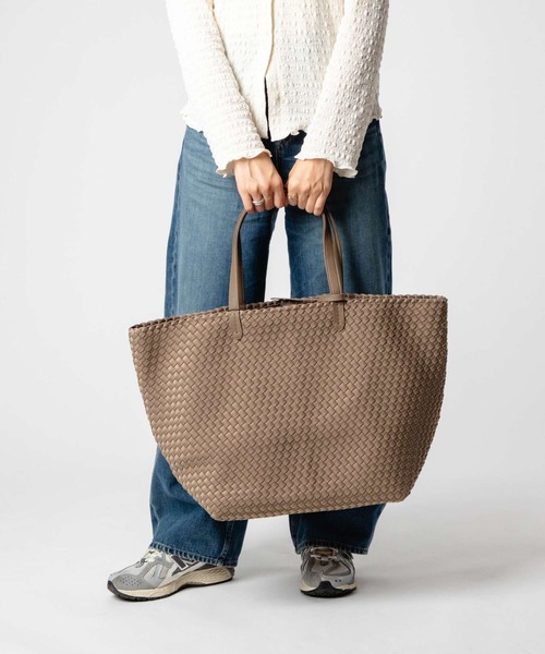 NAGHEDI グレー トートバッグ NAGHEDI（ナゲディ） トートバッグ NAGHEDI Jetsetter Large Tote
