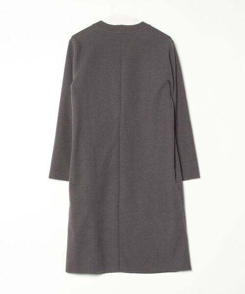 COUP DE CHANCEノーカラーコートM COUP DE CHANCE（クードシャンス） ノーカラーコート 38