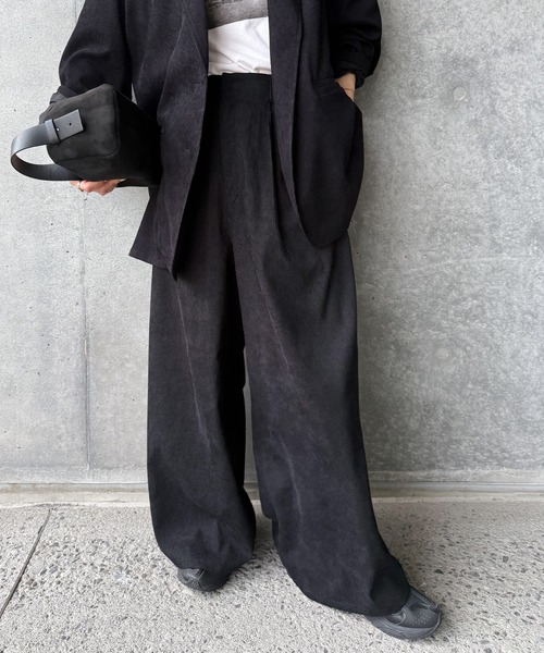 select MOCA by son」 スラックス MEDIUM ブラック レディース