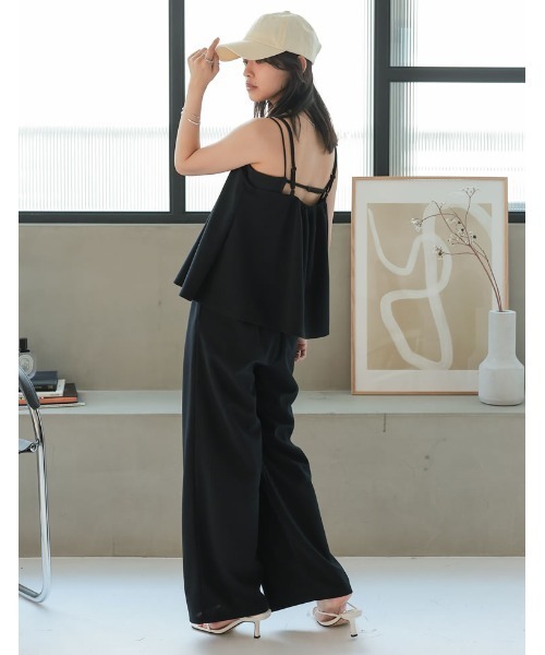 「Re:EDIT」 セットアップ MEDIUM ブラック レディース_画像2