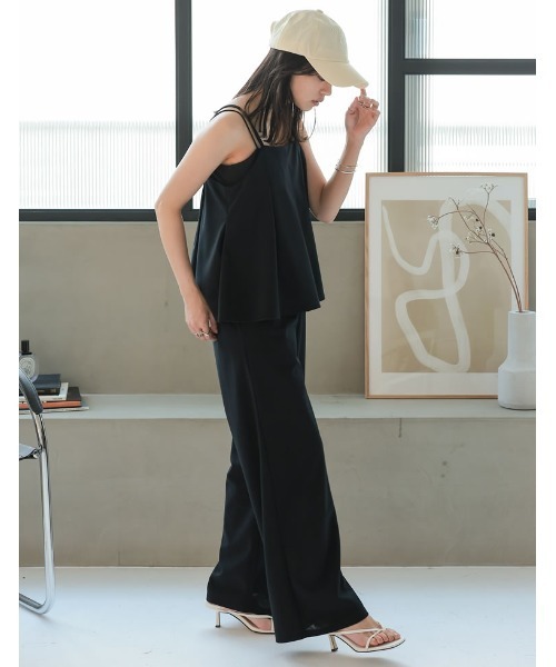 「Re:EDIT」 セットアップ MEDIUM ブラック レディース_画像4