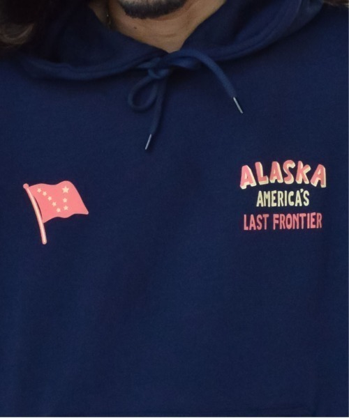 MODISH GAZE（モディッシュガゼ） パーカー ALASKAバックプリント