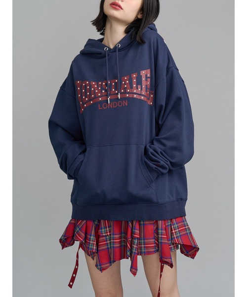 jouetie（ジュエティ） パーカー 「LONSDALE×jouetie」スタッズBIG 