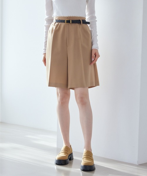 Mila Owen（ミラオーウェン） ハーフパンツ ワイドパンツ パンツ