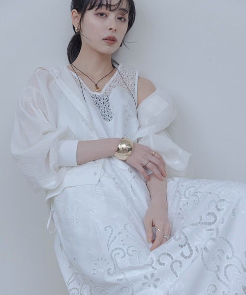 Eimee Law（エイミーロウ） ブルゾン アウター フーディー シアー