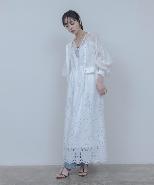 Eimee Law（エイミーロウ） ブルゾン アウター フーディー シアー
